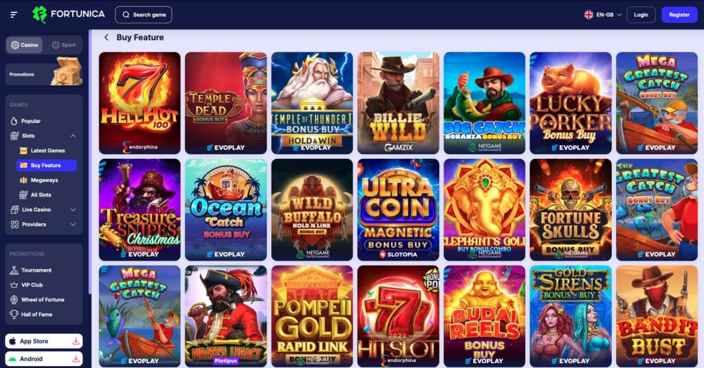 Fortunica - Rising Non UK Casino for UK Players